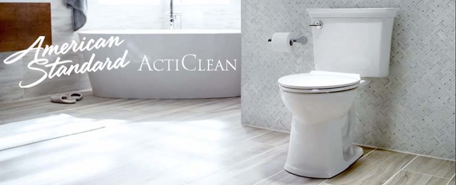 American Standard Acti Clean Toilet